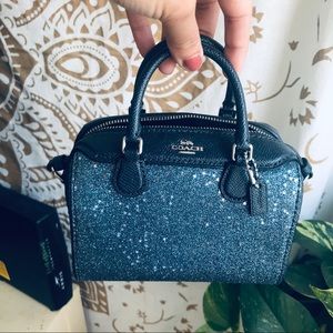 NWT COACH GLITTER MICRO BENNET!!!